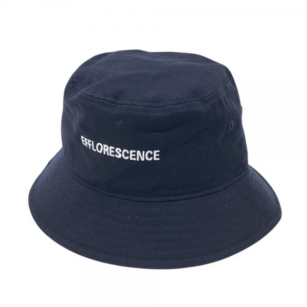 完売品 エフロレッセンス EFFLORESCENCE 帽子 バケットハット EFFLORESCENCE エフロレッセンス バケットハット ネイビー系