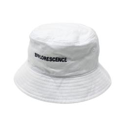 EFFLORESCENCE ホワイト バケットハット Ｌ EFFLORESCENCE ホワイト バケットハット L L｜バケットハット