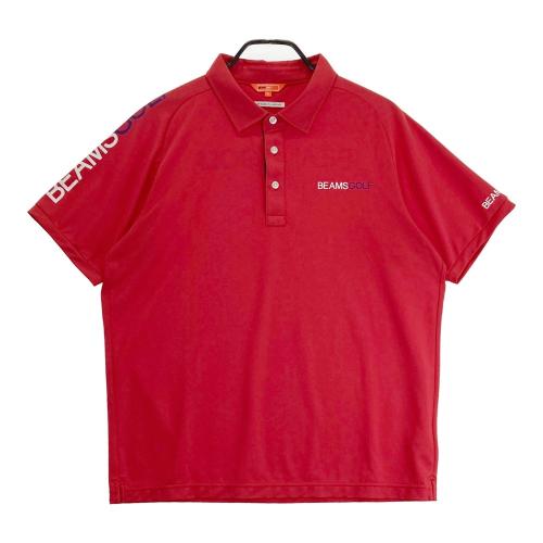 サイズ：XL BEAMS GOLF ビームスゴルフ  ニットセーター  レッド系 [240101436474] ゴルフウェア メンズ ストスト BEAMS GOLF ビームスゴルフ ニットセーター レッド系 サイズ：XL