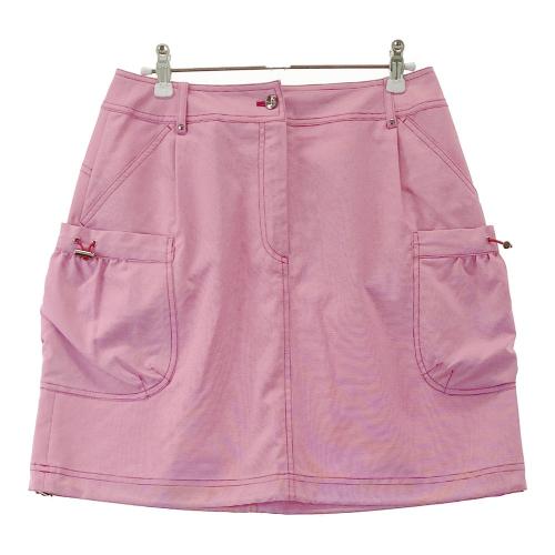 ADABAT アダバット 半袖ポロシャツ ボーダー柄 レッド系 サイズ