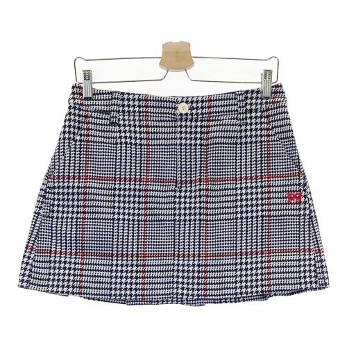 PEARLY GATES パーリーゲイツ ストレッチ キュロットスカート チェック