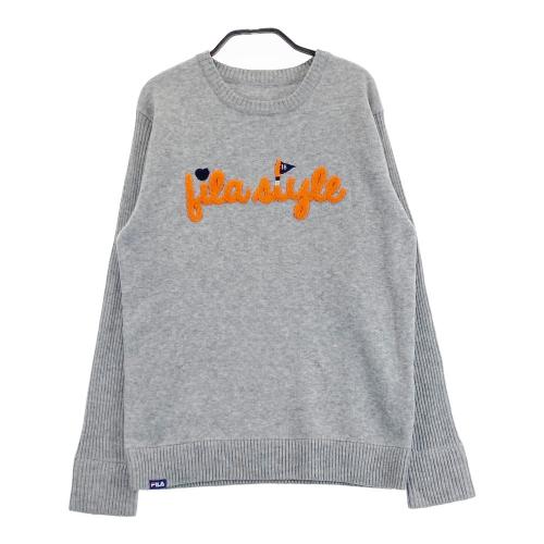 サイズ：L AND PER SE アンパスィ  ストレッチパンツ ロゴ総柄 ブラウン系 [240101462234] ゴルフウェア レディース ストスト AND PER SE アンパスィ ストレッチパンツ ロゴ総柄 ブラウン系