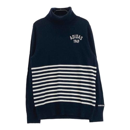 ADIDAS GOLF アディダスゴルフ ウール混 タートルネックニット