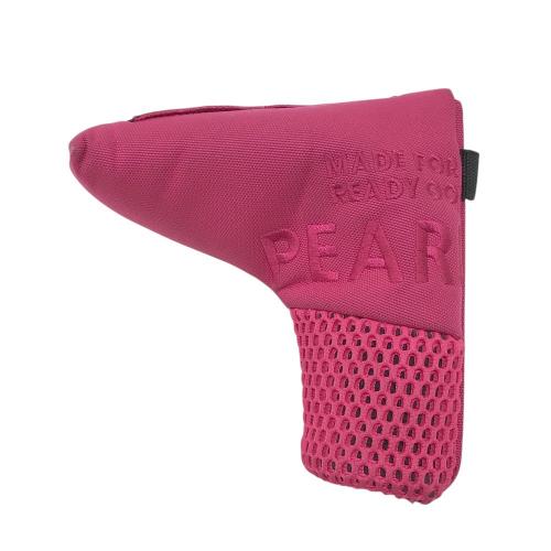 PEARLY GATES パーリーゲイツ  ボア パターカバー ピン型 ニコちゃん  レッド系 PT [240101488794] ゴルフウェア ストスト PEARLY GATES パーリーゲイツ ボア パターカバー ピン型 ニコ