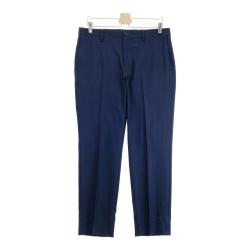 サイズ：92 MUNSING WEAR マンシングウェア  ロングパンツ ストライプ柄 ブラック系 [240101433293] ゴルフウェア メンズ ストスト MUNSINGWEAR(マンシングウェア) メンズ｜中古ゴルフウェア通販