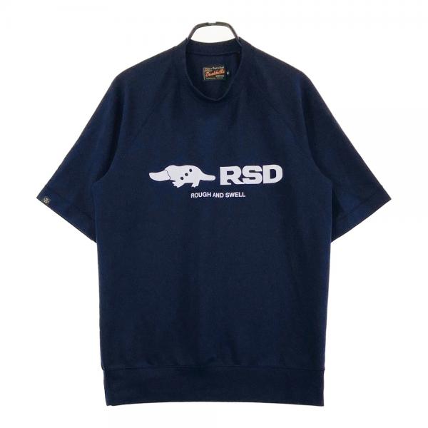 ROUGH&SWELL ラフアンドスウェル 半袖tシャツ ネイビー XL ROUGH&SWELL ラフアンドスウェル 半袖Tシャツ ネイビー系 サイズ