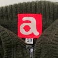 サイズ：38 ARCHIVIO アルチビオ  ニット 長袖ジップパーカー  カーキ系 [240101481450] ゴルフウェア レディース ストスト サイズ：38 ARCHIVIO アルチビオ ニット 長袖ジップパーカー