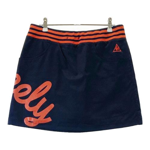 新規購入 GOLF COQ LE ルコックゴルフ ネイビー系 スカート インナー付き ウェア