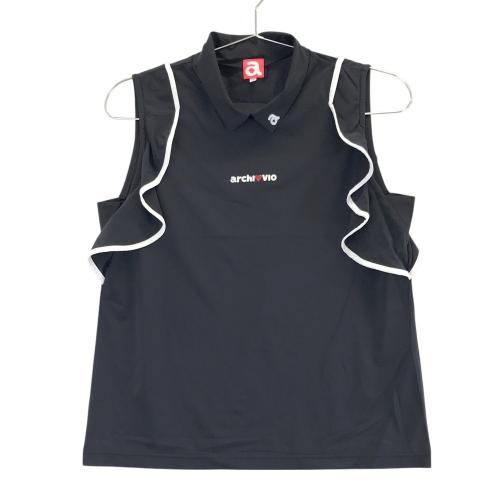 新品未使用　アルチビオ　シャツ　サイズ38【M】 ARCHIVIO アルチビオ 襟付 長袖Tシャツ ブラック系 サイズ：38