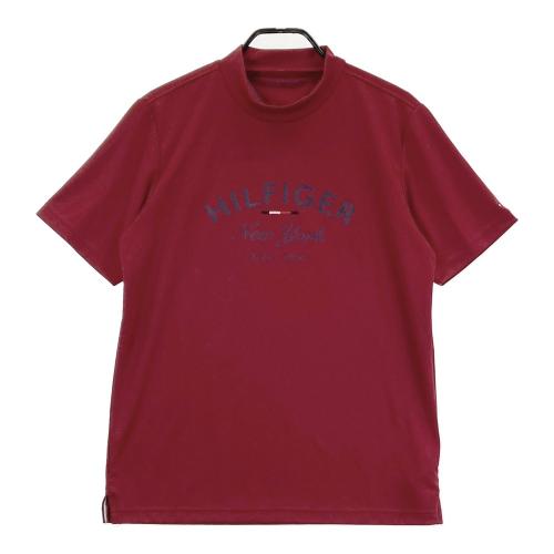 サイズ：LL   GOLF トミー ヒルフィガーゴルフ THMA061 ニットセーター  レッド系 [240101419163] ゴルフウェア メンズ ストスト TOMMY HILFIGER GOLF トミー ヒルフィガーゴルフ THMA061 ニット