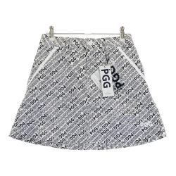 サイズ：0 PGG PEARLY GATES パーリーゲイツ 2023年モデル 裏メッシュ プリーツ切替スカート 総柄 ホワイト系 [240101481610] ゴルフウェア レディース ストスト PGG PEARLY GATES パーリーゲイツ 2023年モデル 裏メッシュ
