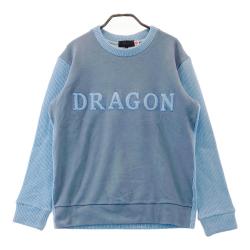 Dance With Dragon - coco 中古 ダンスウィズドラゴン DANCE WITH DRAGON メンズ セーター 3(L) ピンク系 長袖 Vネック ニット スカル DANCE WITH DRAGON(ダンスウィズドラゴン) ニット｜中古ゴルフ