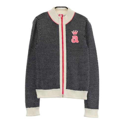 LE COQ GOLF ルコックゴルフ ウール混 ニット ジップジャケット