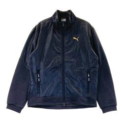 【未使用タグ付】PUMA ゴルフ フード付きジャケット グレー PUMA (プーマ) ゴルフウェア(トップス) レディース SIZE M