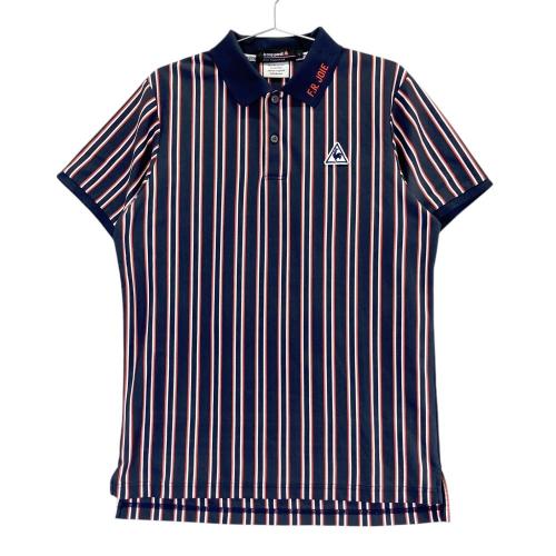 LE COQ GOLF ルコックゴルフ 半袖ポロシャツ ペイント プリント