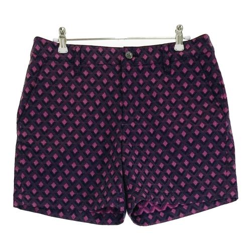 日本に ANDREWS ST セントアンドリュース パープル 総柄 ショートパンツ レディースウェア