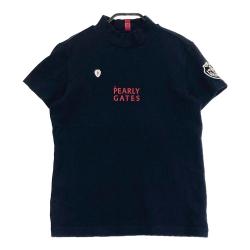サイズ：1 PEARLY GATES パーリーゲイツ 2022年 半袖Tシャツ  ブラック系 [240101497103] ゴルフウェア レディース ストスト PEARLY GATES(パーリーゲイツ) Tシャツ｜中古ゴルフウェア通販