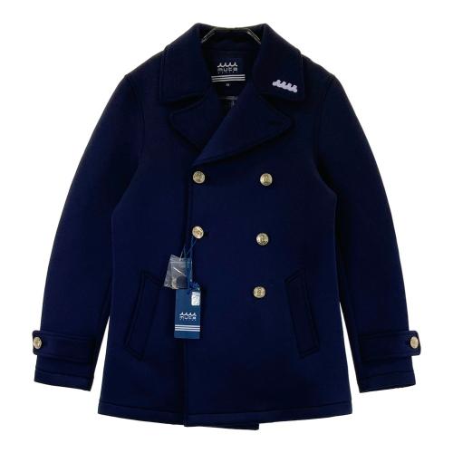 サイズ：5 MUTA MARINE ムータマリン  裏起毛 ハイネック 長袖Tシャツ  ネイビー系 [240101413463] ゴルフウェア メンズ ストスト MUTA MARINE ムータマリン 裏起毛 ハイネック 長袖Tシャツ
