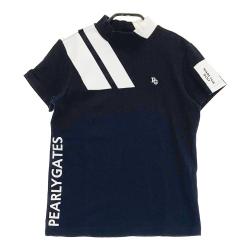 サイズ：1 PEARLY GATES パーリーゲイツ  半袖Tシャツ  ネイビー系 [240101431399] ゴルフウェア レディース ストスト 楽天市場】PEARLY GATES パーリーゲイツ 半袖Tシャツ ネイビー系