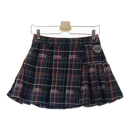 サイズ：L JUN&amp;ROPE ジュン アンド ロペ 2023年モデル ストレッチ プリーツスカート  グレー系 [240101412690] ゴルフウェア レディース ストスト JUN&ROPE ジュン アンド ロペ 2023年モデル ストレッチ プリーツ