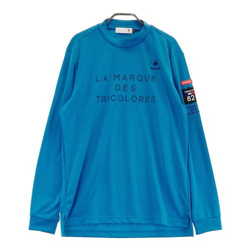 週末限定ンセール GOLF COQ LE ルコックゴルフ ブルー系 長袖Tシャツ ハイネック レディースウェア