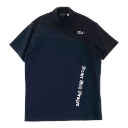 サイズ：2 DANCE WITH DRAGON ダンスウィズドラゴン  半袖ハイネックTシャツ メッシュ 総柄 ブラック系 [240101416013] ゴルフウェア レディース ストスト 楽天市場】ハイネック 半袖（ブランドダンスウィズドラゴン