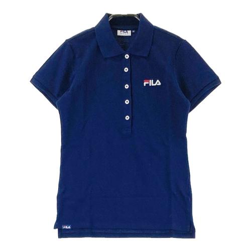 FILA GOLF フィラゴルフ 半袖ポロシャツ ネイビー系 サイズ：M