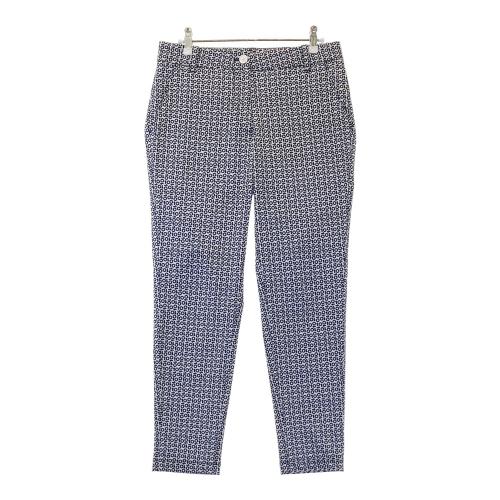 アンパスィ　千鳥柄　ストレッチ　ロング　パンツ　ゴルフ　ウェア　ナイロン　総柄 AND PER SE アンパスィ ストレッチロングパンツ 総柄 グレー系