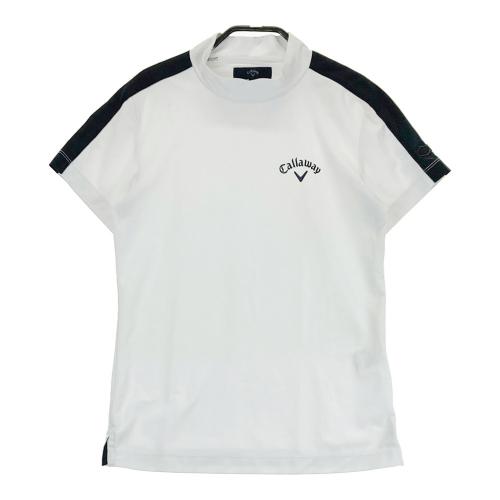 CALLAWAY キャロウェイ モックネック 半袖Tシャツ ホワイト系 サイズ