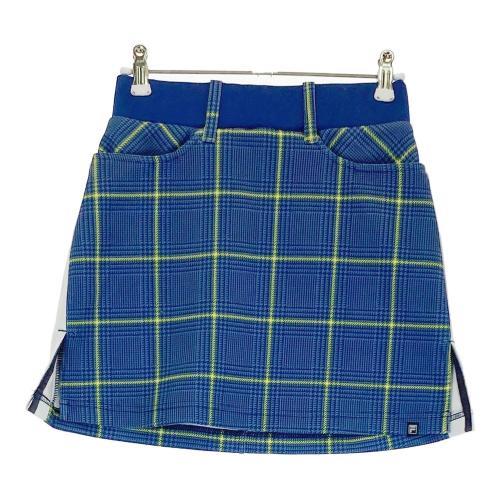 サイズ：LL FILA GOLF フィラゴルフ  裏起毛 ジップジャケット タータンチェック柄 ネイビー系 [240101501143] ゴルフウェア レディース ストスト FILA GOLF フィラゴルフ 裏起毛 ジップジャケット チェック柄