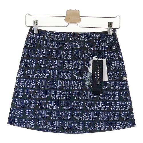サイズ：M ST ANDREWS セントアンドリュース 2023年モデル ストレッチスカート  グレー系 [240101427554] ゴルフウェア レディース ストスト ST ANDREWS セントアンドリュース 2023年モデル ストレッチ