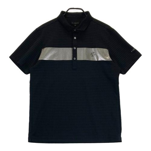 St Andrews ブラック ジャケットパンツ Lサイズ ST ANDREWS セントアンドリュース ストレッチパンツ 花 総柄