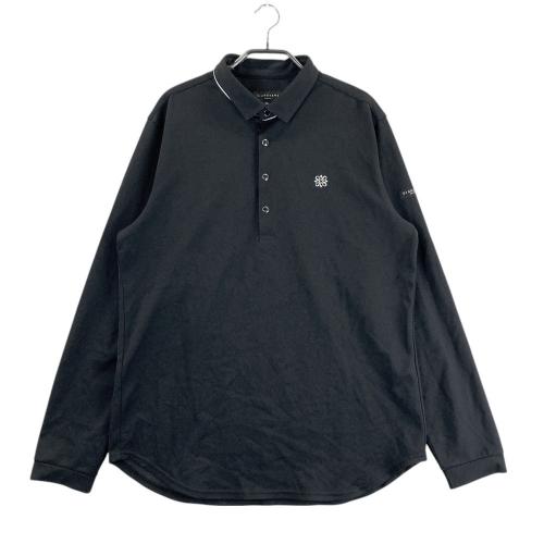 サイズ：M ST ANDREWS セントアンドリュース  ハイネック 長袖ニットセーター  ブラック系 [240101464149] ゴルフウェア メンズ ストスト ST ANDREWS セントアンドリュース ハイネック 長袖ニット