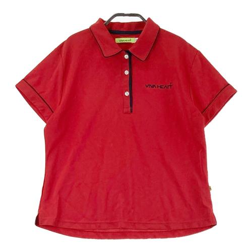 サイズ：44 M.U SPORTS エムユースポーツ  モックネック　長袖Tシャツ  オレンジ系 [240101480997] ゴルフウェア レディース ストスト M.U SPORTS エムユースポーツ モックネック 長袖Tシャツ