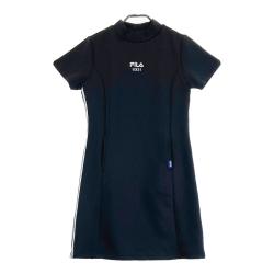 FILA - 【試着のみ】フィラ FILA ゴルフ 半袖ワンピース751407 ネイビー 試着のみ】フィラ FILA ゴルフ 半袖ワンピース751407 ネイビー