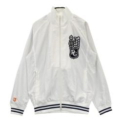 パーリーゲイツ　白　ホワイト ジャケット　新品　サイズ5 ブルゾン パーリーゲイツ アウター白^ ^