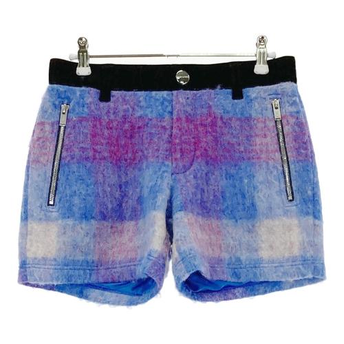 マークアンドロナ MARK&LONA ショートパンツ 試着のみ MARK&LONA マークアンドロナ ; 裏地付 ボア切替 ショートパンツ