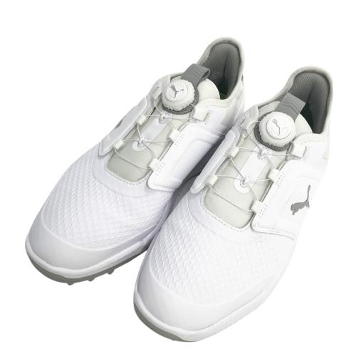 PUMA GOLF プーマゴルフ 190581 ゴルフシューズ イグナイト パワーアダプト  ホワイト系 25.5 [240101433817] ゴルフウェア メンズ ストスト PUMA GOLF プーマゴルフ 190581 ゴルフシューズ イグナイト