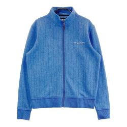 サイズ：M FOOT JOY フットジョイ  ジップジャケット  ブルー系 [240101485798] ゴルフウェア メンズ ストスト FOOT JOY フットジョイ ジップジャケット ブルー系 サイズ：M