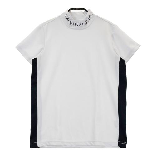 け10●adabat 半袖ハイネックシャツ L 未使用品ライトグリーン ADABAT アダバット 半袖ハイネックニットTシャツ グリーン系