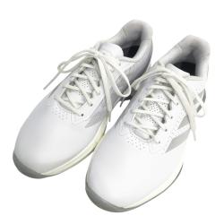 【未使用品】adidas ゴルフシューズ 女性用 ホワイト ADIDAS GOLF(アディダスゴルフ) シューズ｜中古ゴルフウェア通販
