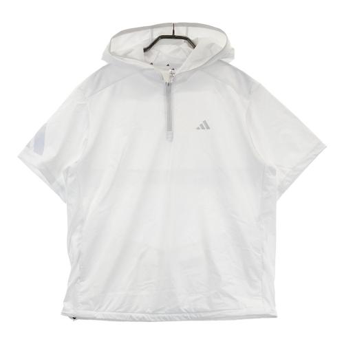 サイズ：S ADIDAS GOLF アディダスゴルフ ; HG8273 裏起毛 ジップジャケット  ホワイト系 [240101429862] ゴルフウェア レディース ストスト ADIDAS GOLF アディダスゴルフ ; HG8273 裏起毛 ジップ