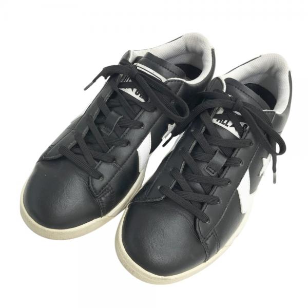 未使用✨CONVERSEブラック ゴルフシューズ コンバース CONVERSE コンバース 32766011 CHEVRON＆STAR ゴルフシューズ