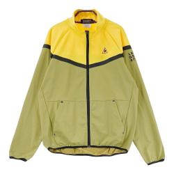 サイズ：L LE COQ GOLF ルコックゴルフ  長袖 ジップジャケット  イエロー系 [240101486112] ゴルフウェア メンズ ストスト LE COQ GOLF ルコックゴルフ 長袖 ジップジャケット イエロー系