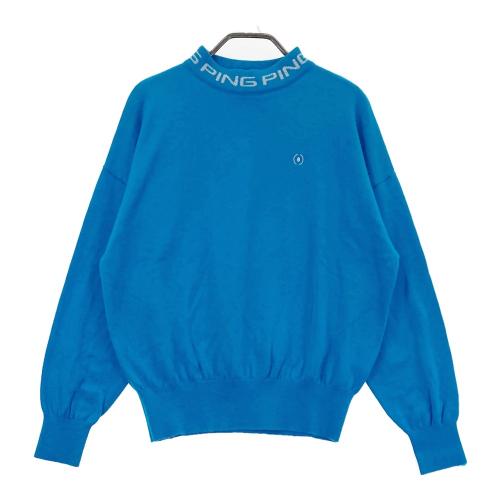 PEARLY GATES パーリーゲイツ ウール混 ニットセーター 総柄