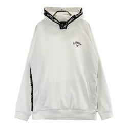 サイズ：L CALLAWAY キャロウェイ  ビッグロゴプリント 長袖パーカー  グレー系 [240101381579] ゴルフウェア メンズ ストスト CALLAWAY(キャロウェイ) スウェット・パーカー｜中古ゴルフ