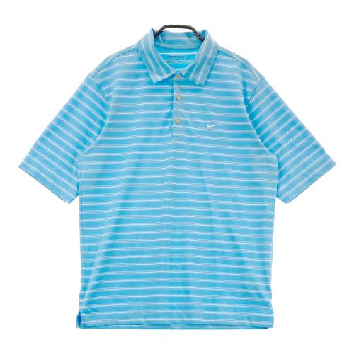 HYPEGOLF ハイプゴルフ 半袖ポロシャツ ネイビー系 サイズ：L