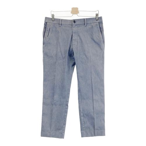 サイズ：82 23区GOLF ニジュウサンクゴルフ  コットン混 ストレッチパンツ ストライプ柄 レッド系 [240101413443] ゴルフウェア メンズ ストスト 23区GOLF ニジュウサンクゴルフ コットン混 ストレッチパンツ