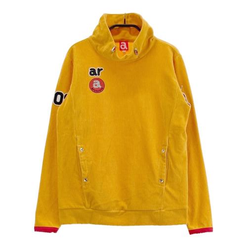 サイズ：36 ARCHIVIO アルチビオ  ハイネック コーデュロイ 長袖Tシャツ  イエロー系 [240101421992] ゴルフウェア レディース ストスト ARCHIVIO アルチビオ ハイネック 長袖Tシャツ コーデュロイ