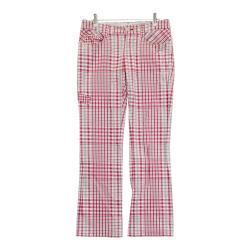 ZOY - coco 中古 ゾーイ ZOY レディース ベスト M 赤 レッド ダブルジップ 中綿入り 収納ポーチ付き ZOY(ゾーイ) レディース｜中古ゴルフウェア通販サイトSTST(ストスト)